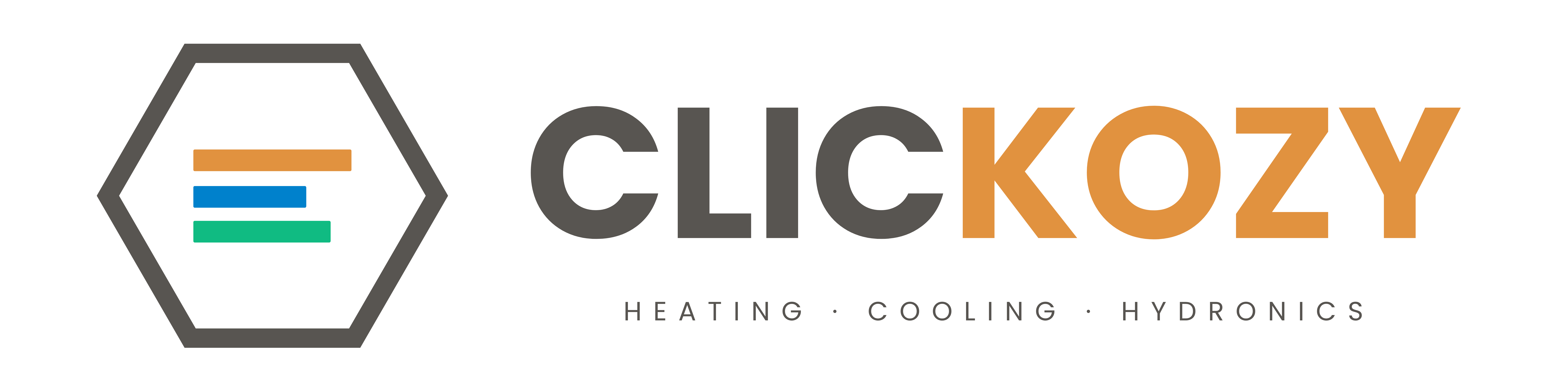 Clickozy Heating Cooling Hydronics logo